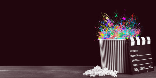 Technicolor Splash | Movie themed Wall Art
