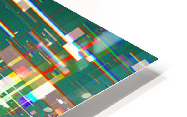 HD Metal Print Close-up