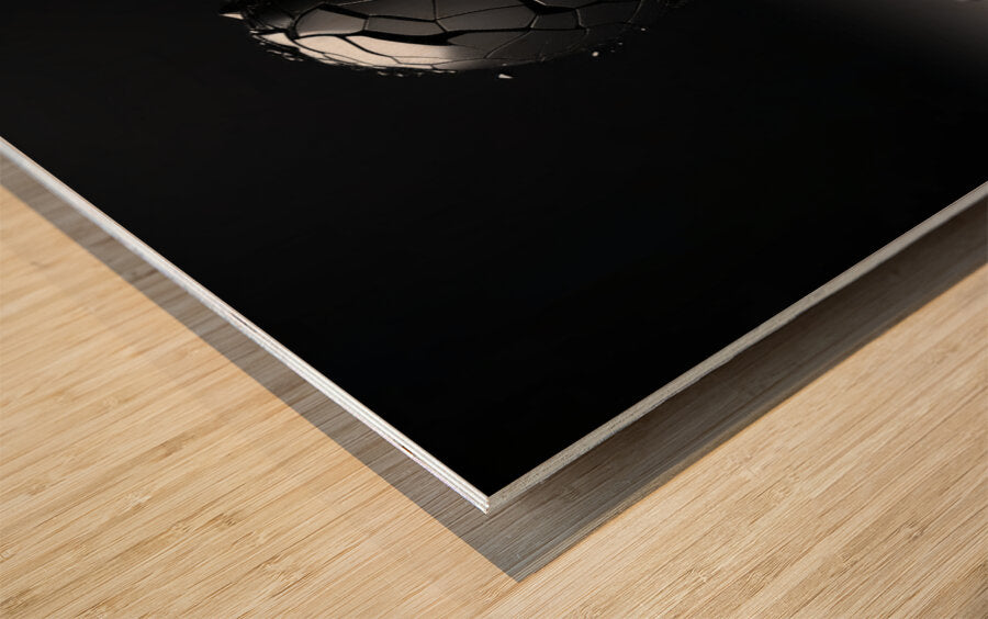 Wood Print Close-up