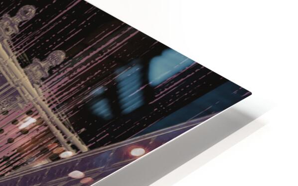 HD Metal Print Close-up