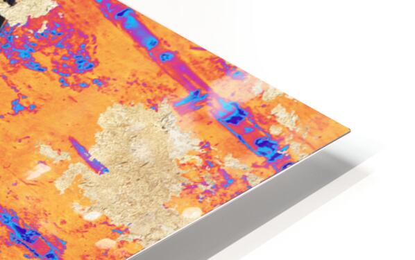 HD Metal Print Close-up
