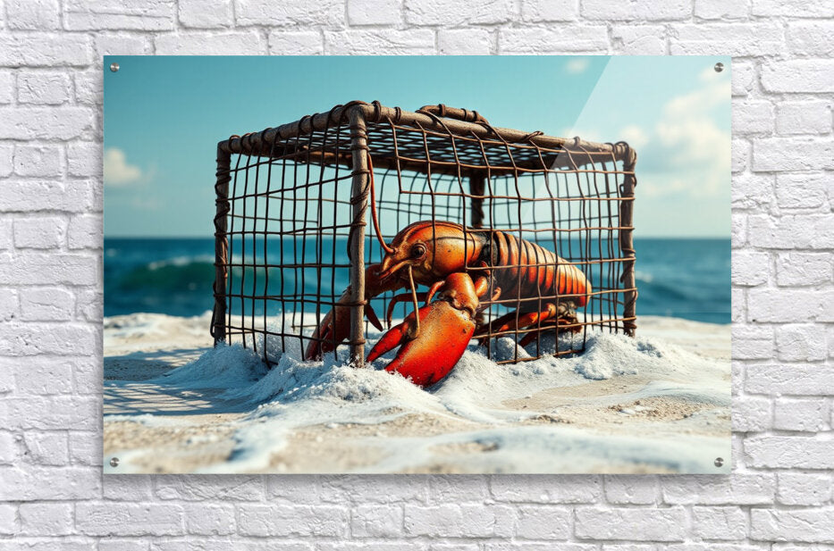 Acrylic Print Lobster Wall Art