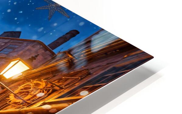 HD Metal Print Steampunk Christmas Wall Art