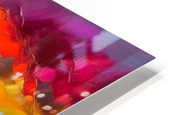 HD Sublimation Metal Print Close-up