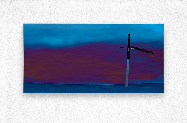 Brushed Metal Print Movie Wall Art
