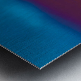Brushed Metal Print Close-up