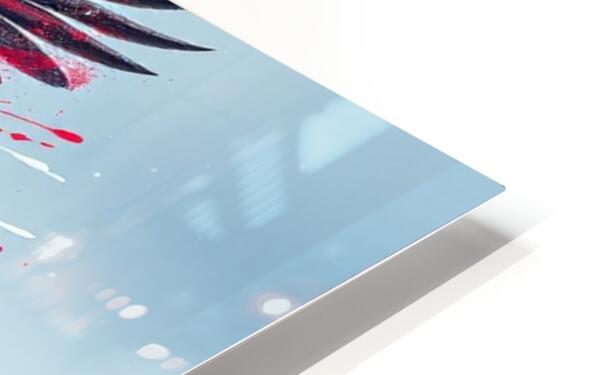 HD Metal Print Close-up