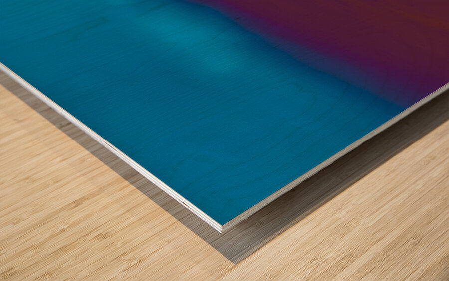 Wood Print Close-up