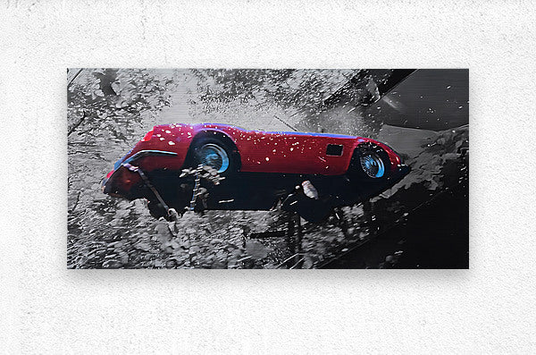 Brushed Metal Print Movie Wall Art
