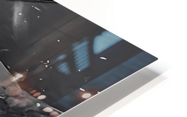 HD Metal Print Close-up