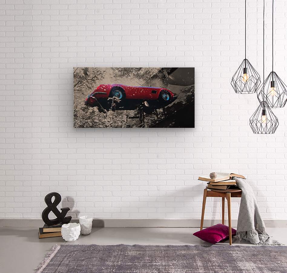 Wood Print Movie Wall Art