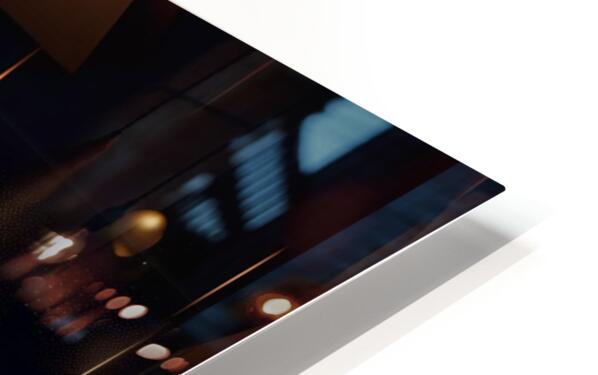 HD Metal Print Close-up