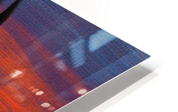 HD Metal Print Close-up