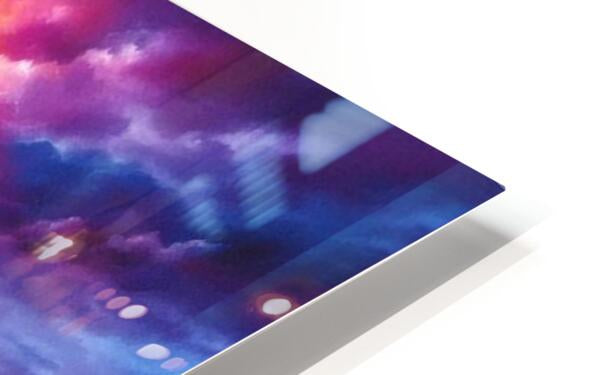 HD Metal Print Close-up