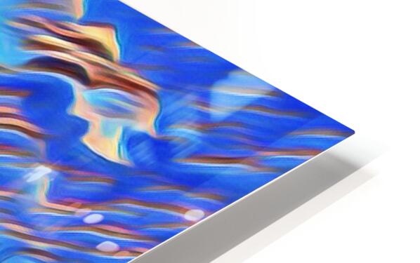 HD Metal Print Close-up