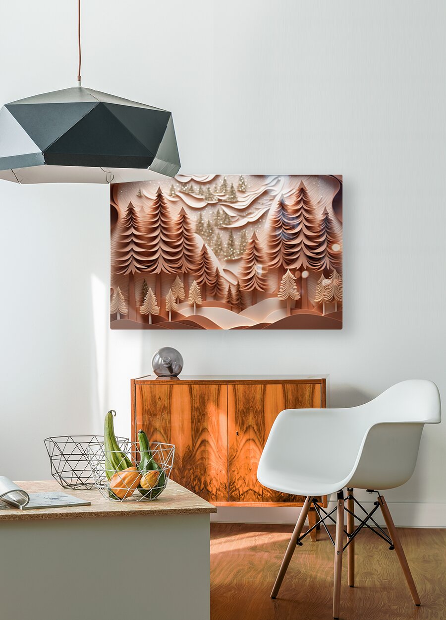 Mocha Grove HD Sublimation Metal Print