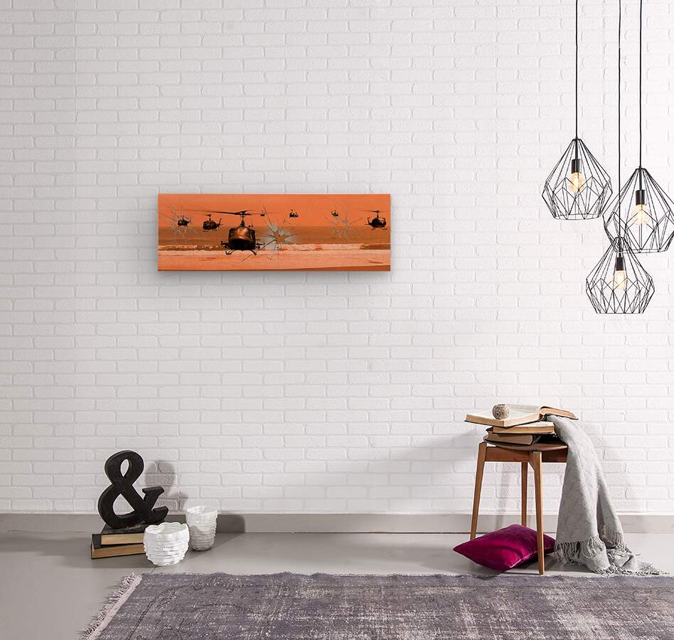 Wood Print Movie Scene Wall Art