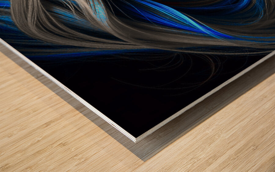 Wood Print Close-up