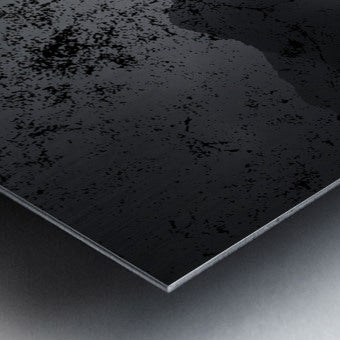Brushed Metal Print Close-up