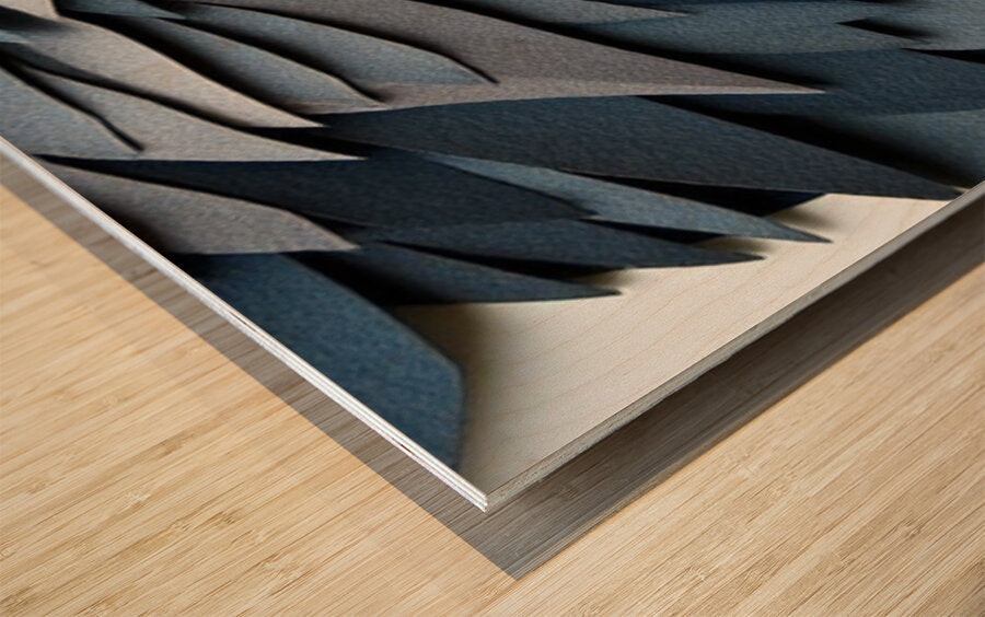Wood Print Close-up