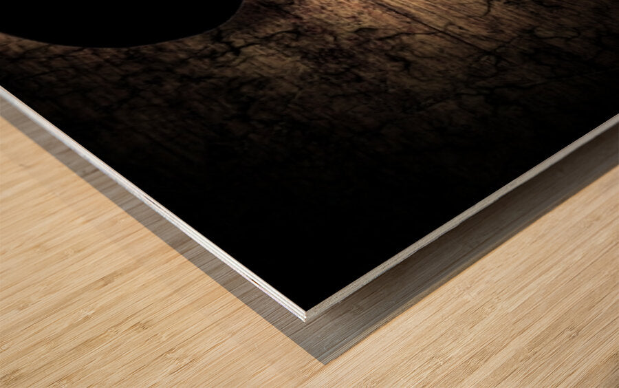 Wood Print Close-up