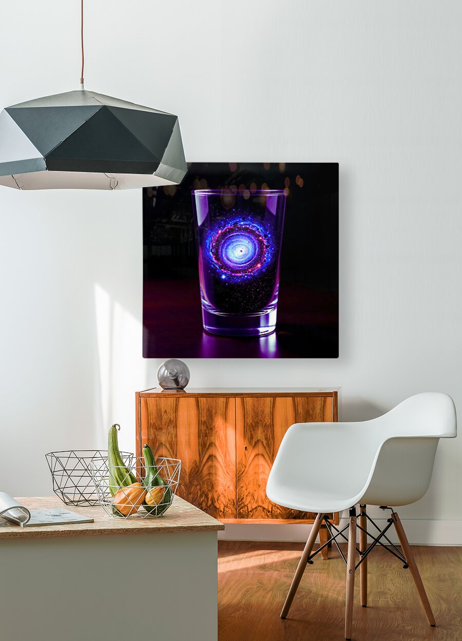  HD Sublimation Metal Print Galaxy Wall Art