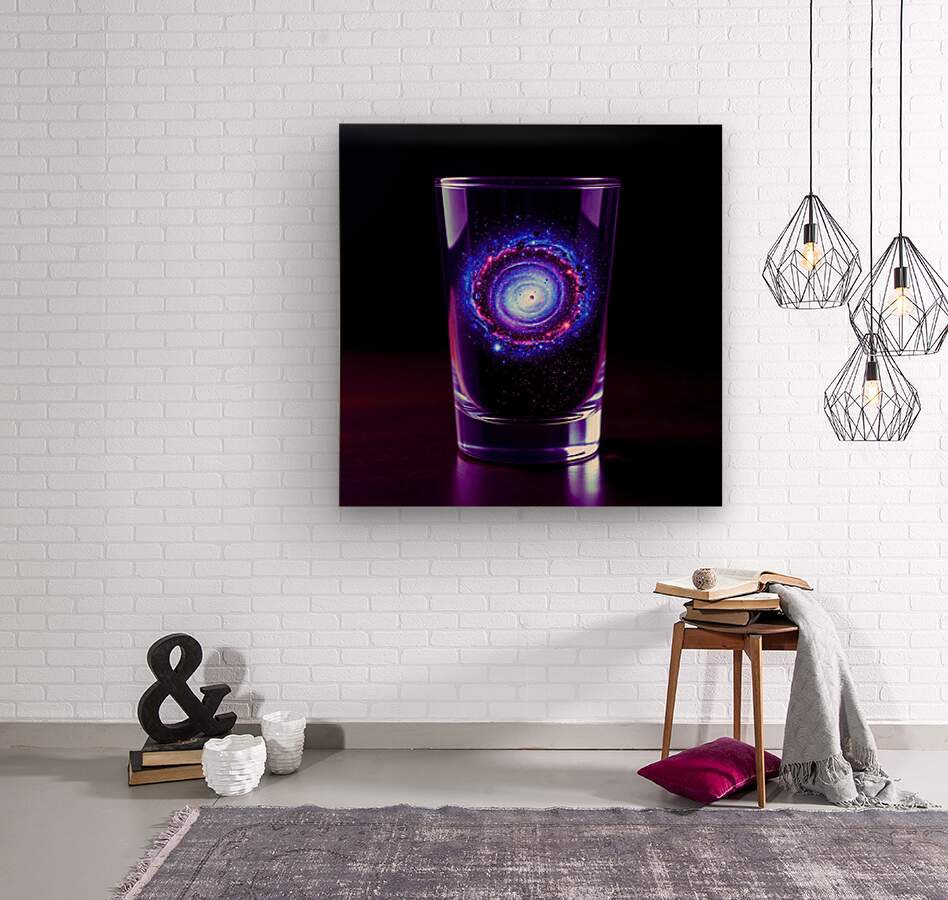  Wood Print Galaxy Wall Art