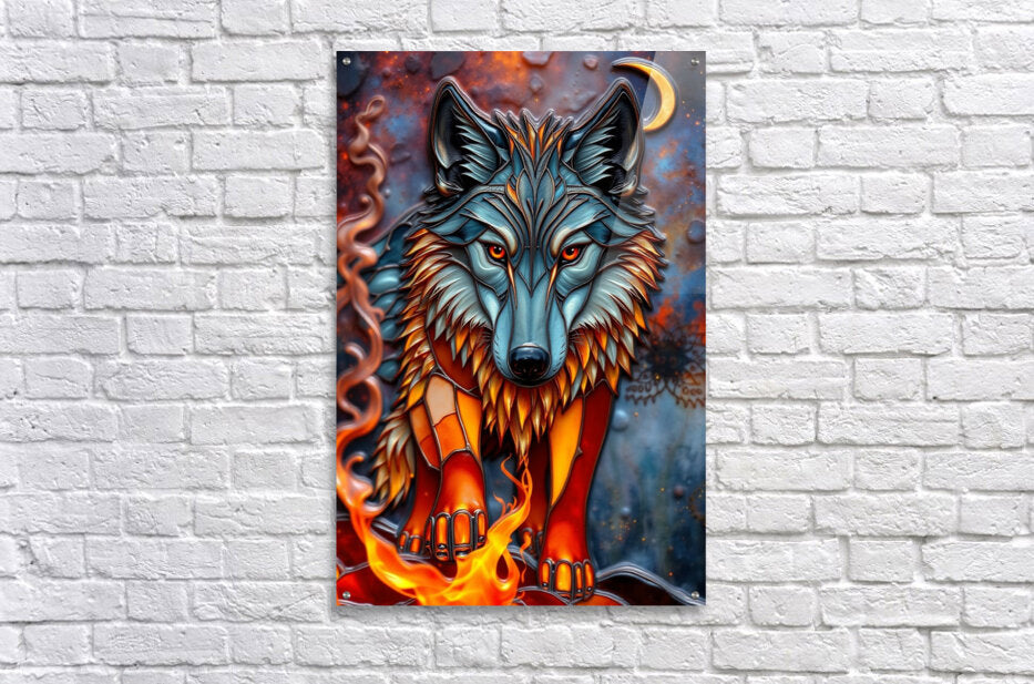  Acrylic Print Wolf Wall Art