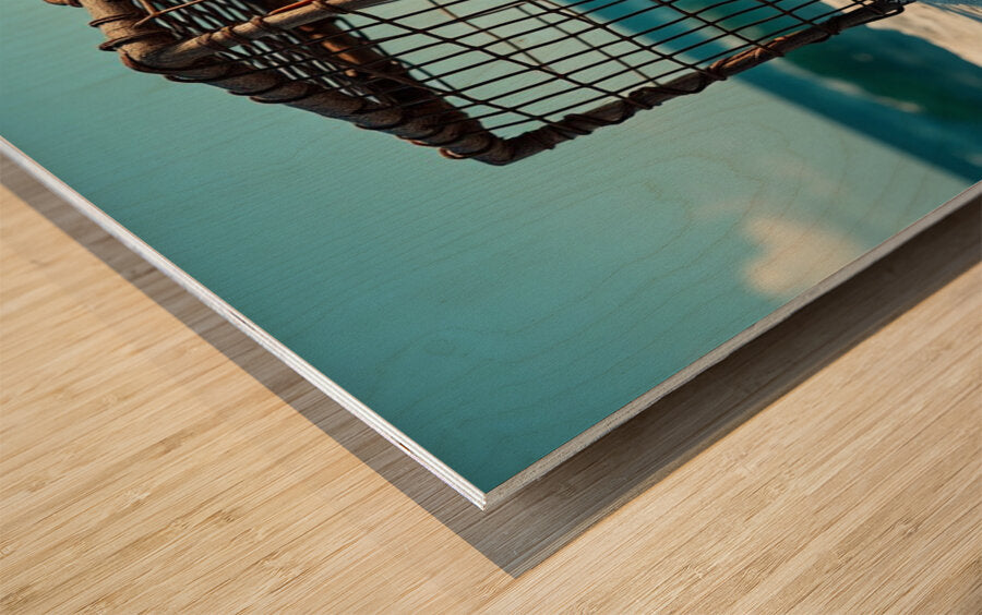 Wood Print Close-up