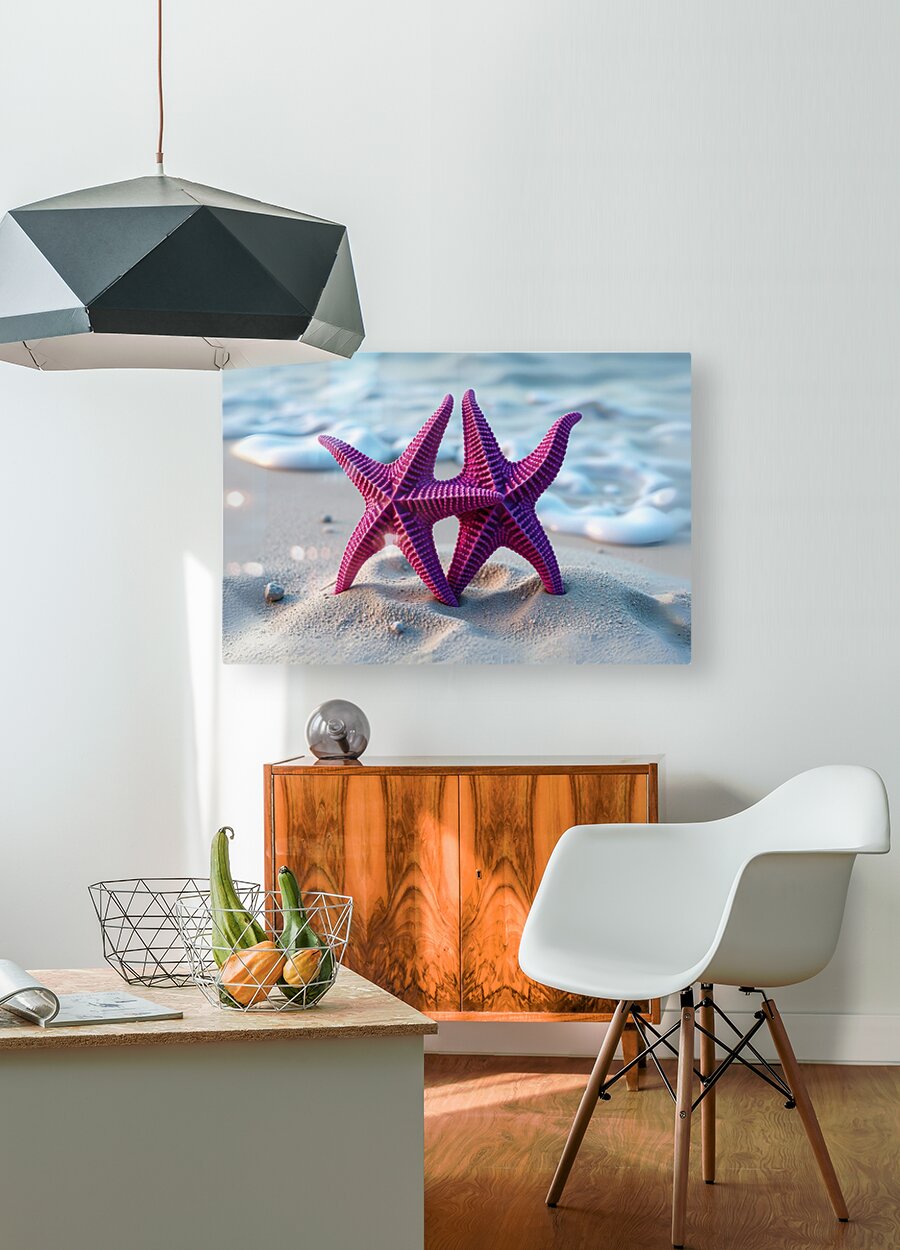 HD Sublimation Metal Print Starfish Wall Art