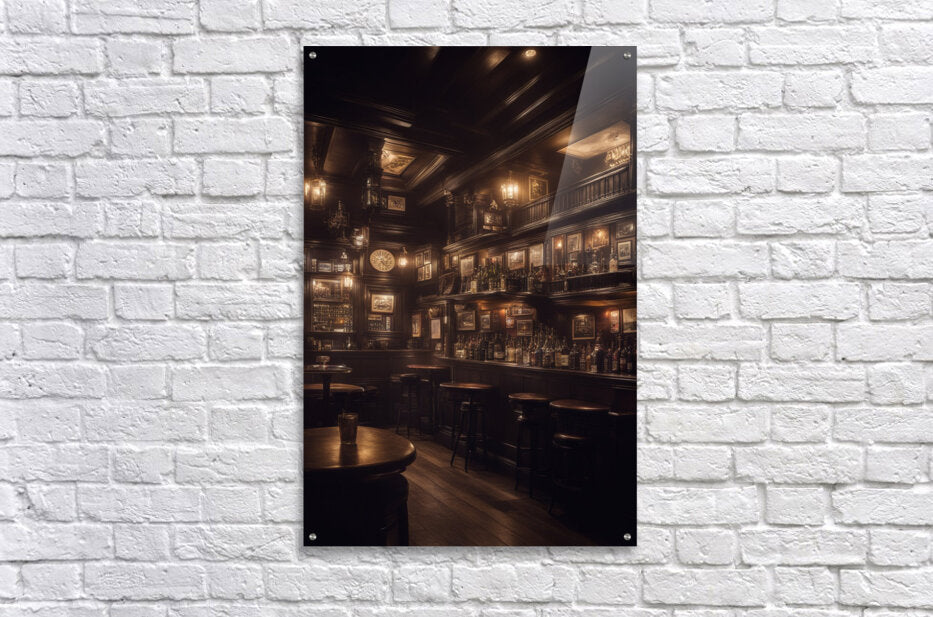  Acrylic Print Irish Bar Wall Art