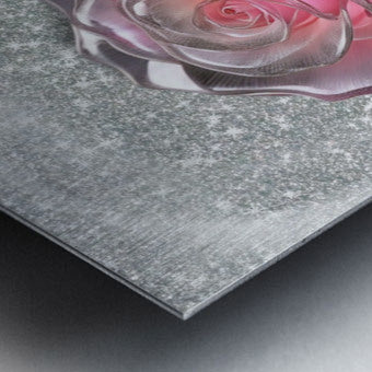  Brushed Metal Print Close-up