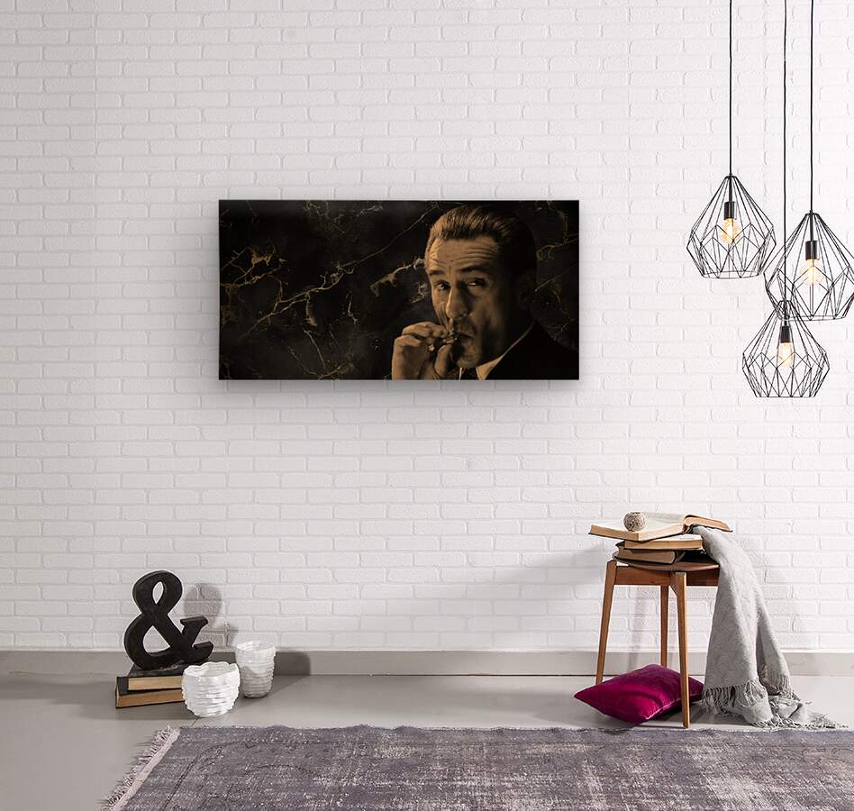 Wood Print  Italian Movie Wall Art