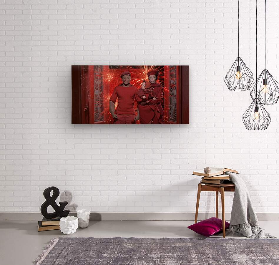 Wood Print Movie Wall Art