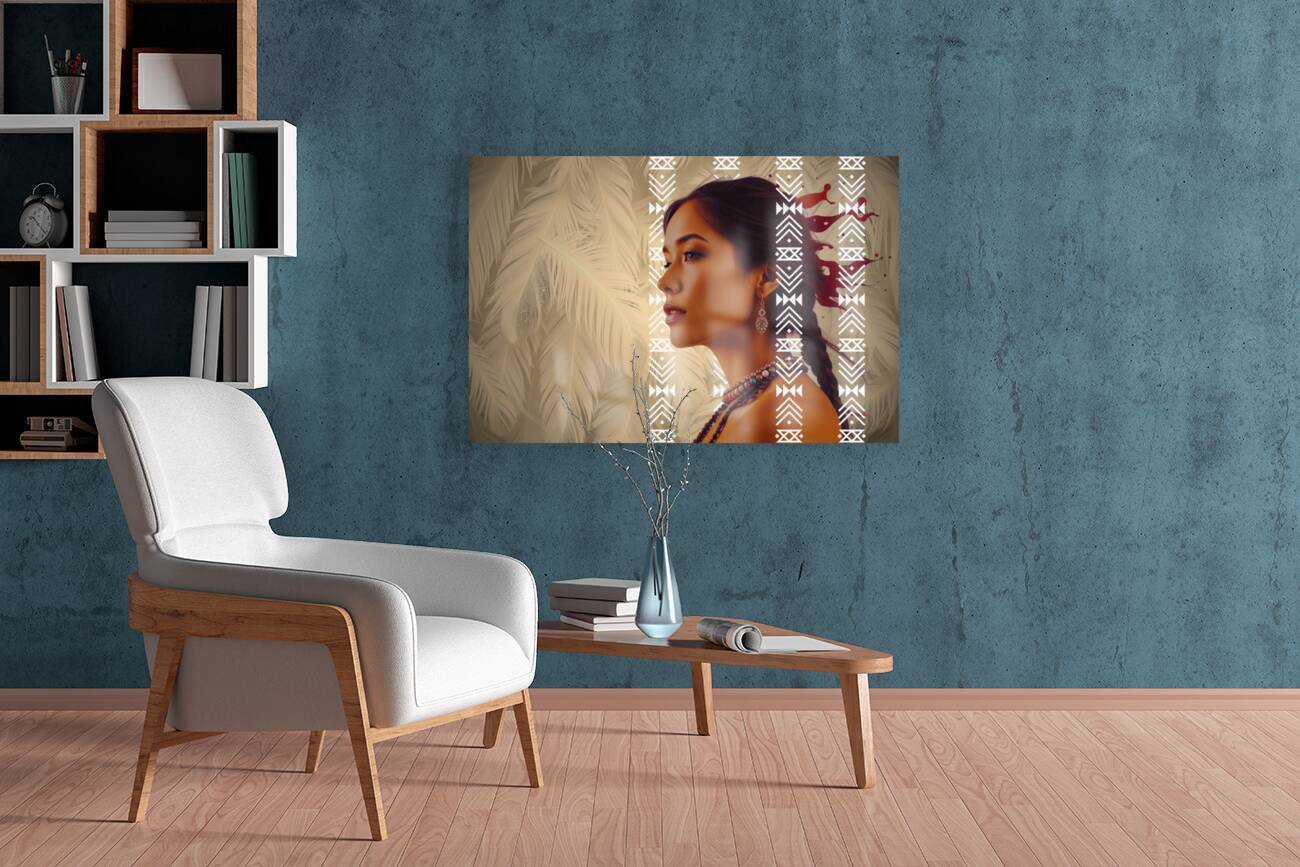 Native American Woman Wall Art