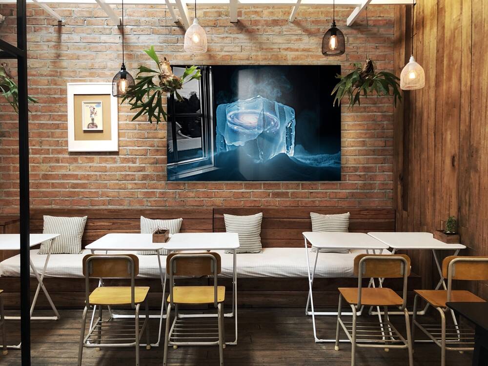 Acrylic Print Mockup Wall Art