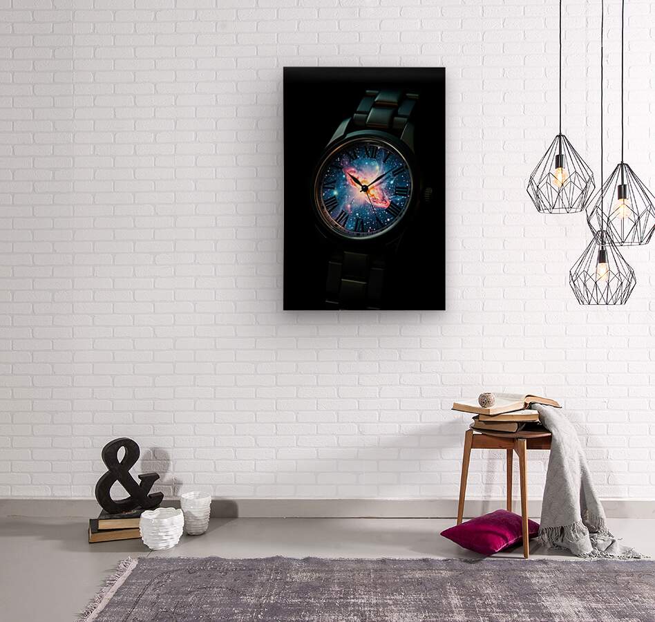  Wood Print Galaxy Watch Wall Art