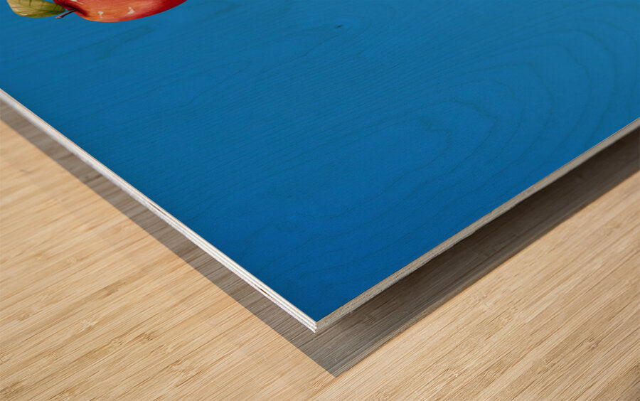 Wood Print Close-up