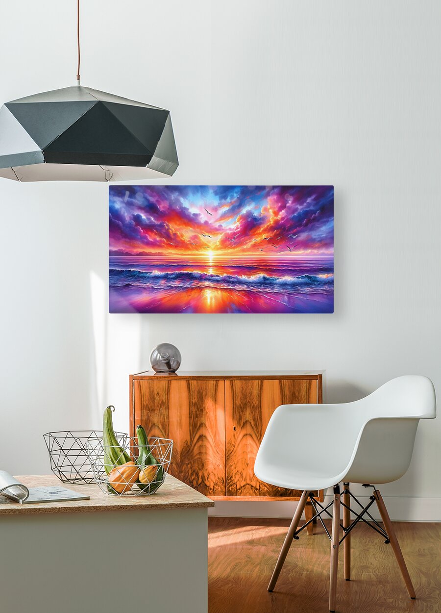  HD Sublimation Metal Print Ocean Wall Art