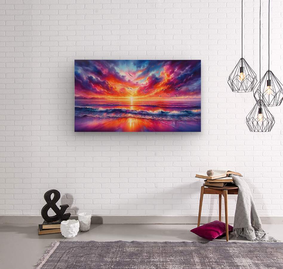  Wood Print Ocean Wall Art