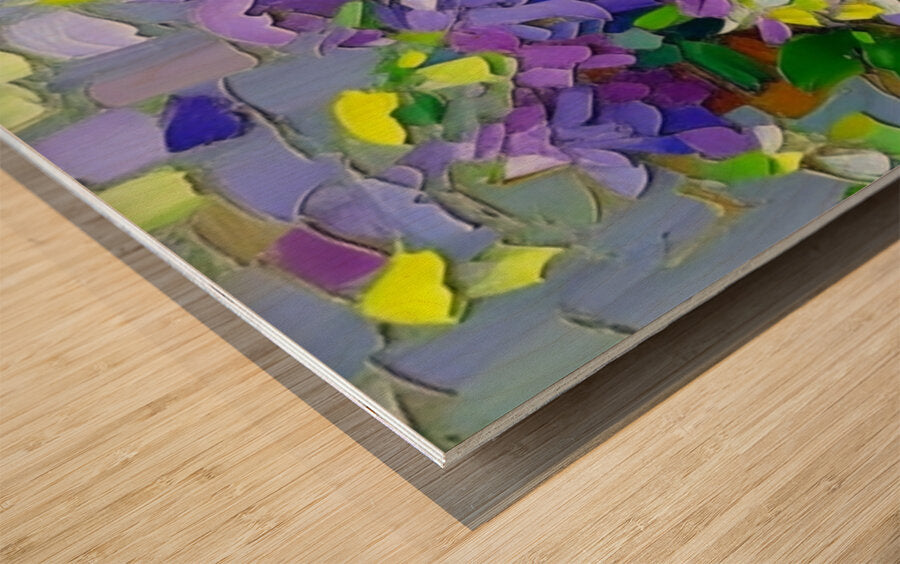 Wood Print Close-up