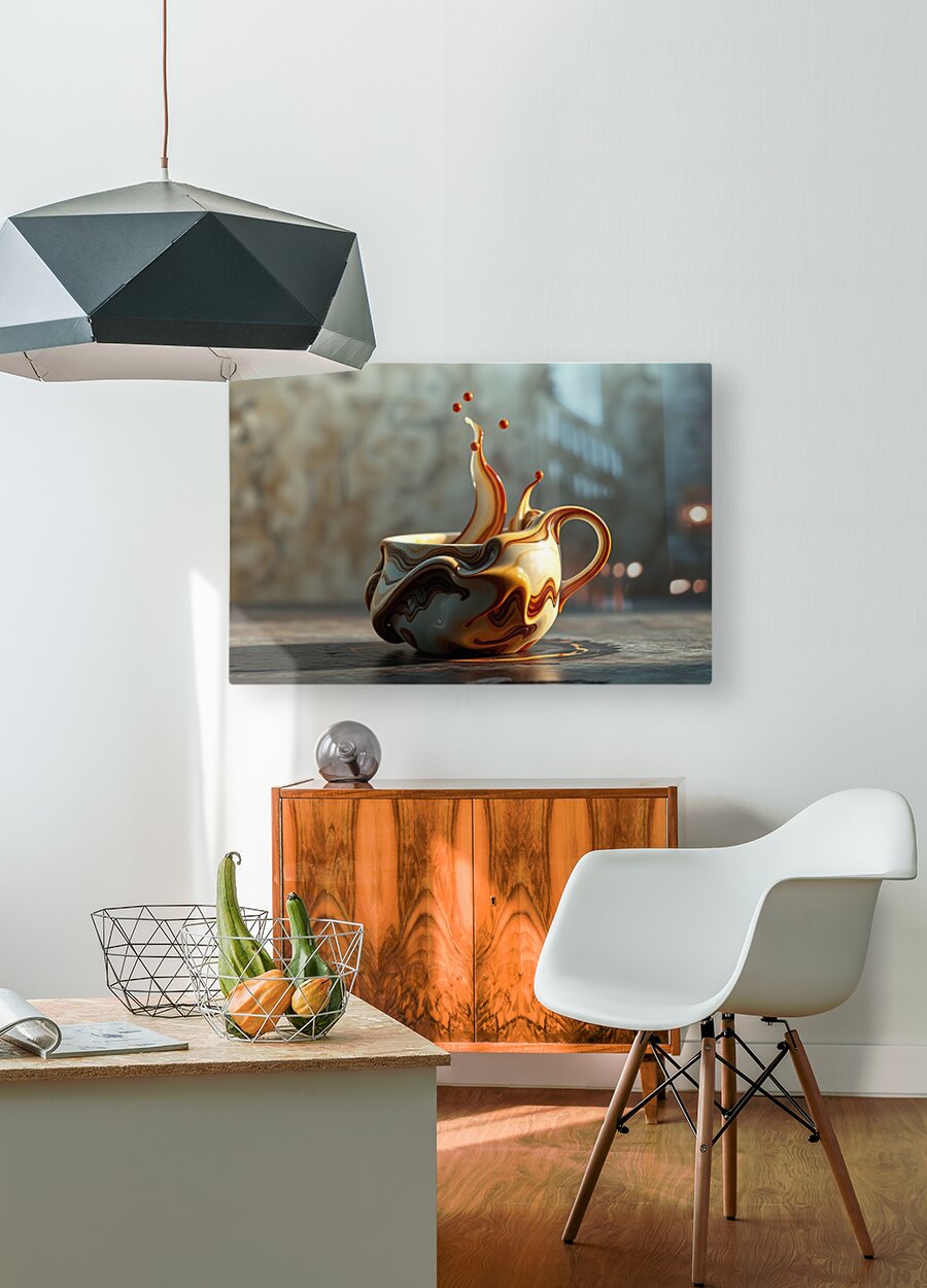 HD Sublimation Metal Print Coffee Wall Art