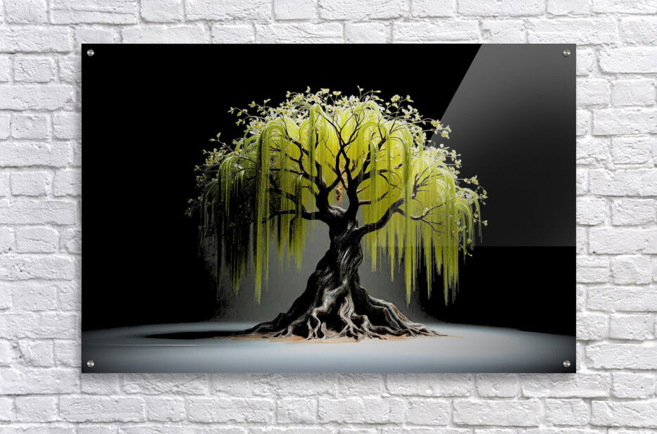  Acrylic Print Willow Tree Wall Art