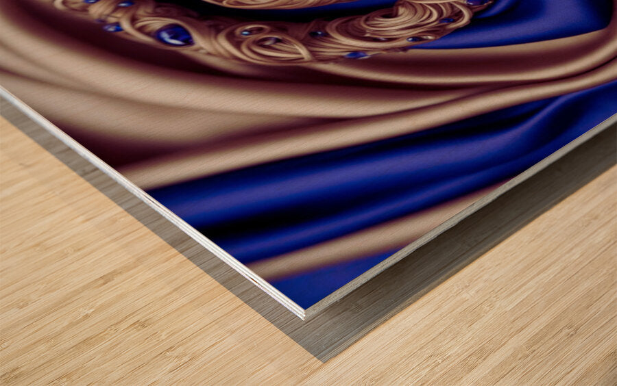 Wood Print Close-up
