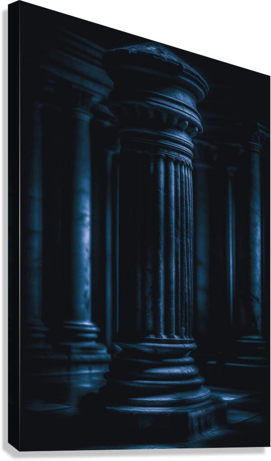  Giclée Stretched Canvas Print Roman Column Wall Art