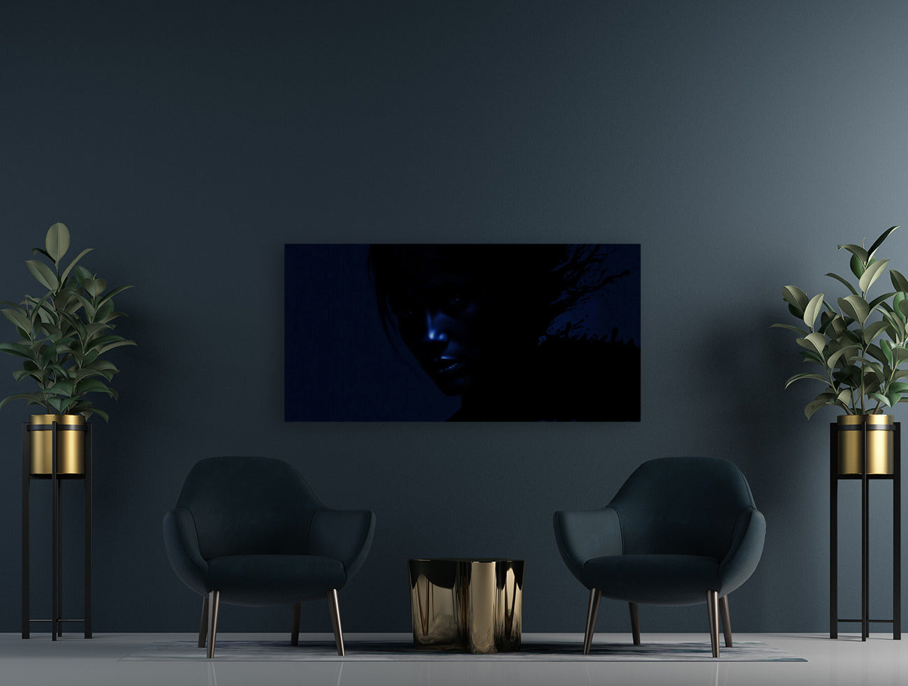 Giclée Stretched Canvas Print Native American Wall Art