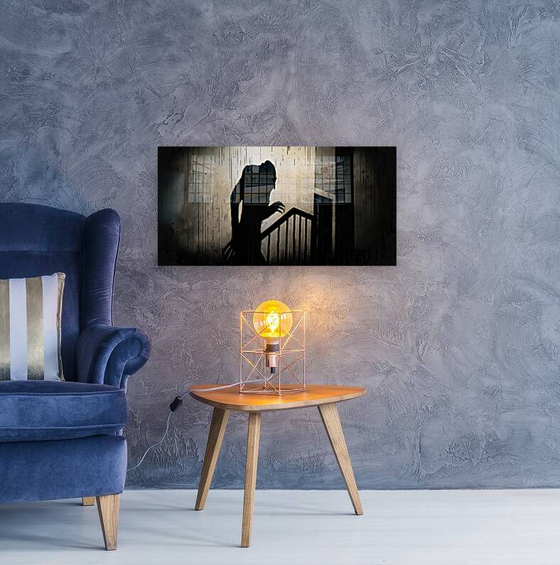 Acrylic Print Mockup Movie Wall Art