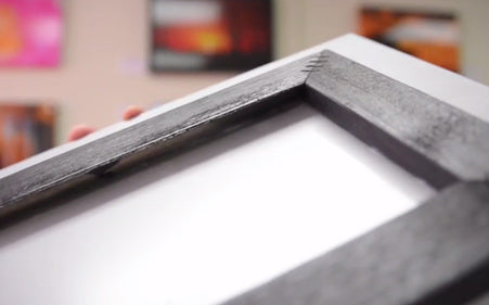 Brushed Metal Print Mounting