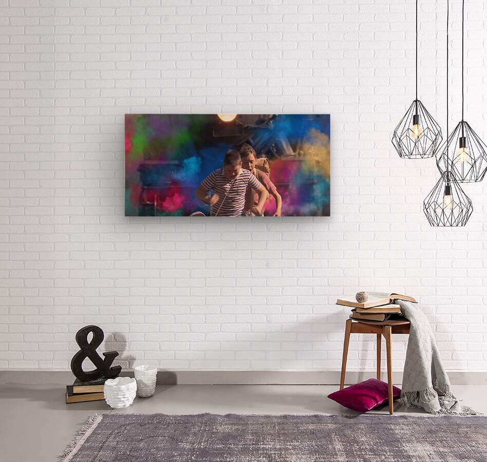 Wood Print Movie Wall Art