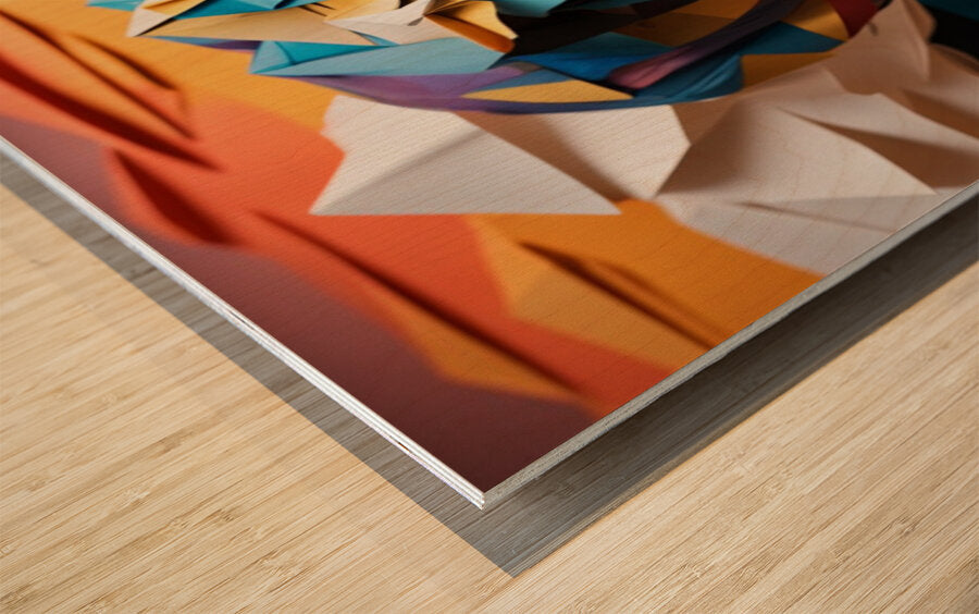  Wood Print Close-up